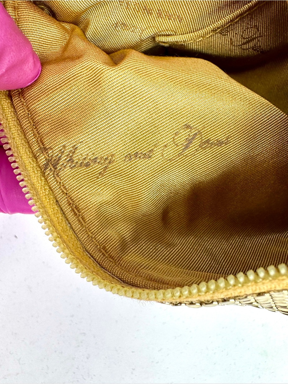 Vintage Mid-Century Whiting & Davis Gold Metal Mesh Purse - Picture 3 of 7